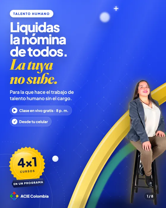 Pieza publicitaria para Somos ACIE