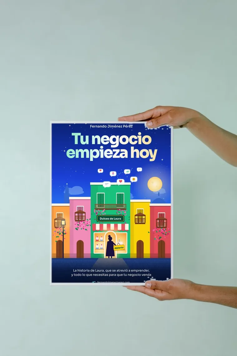 Portada impresa del libro Tu negocio empieza hoy
